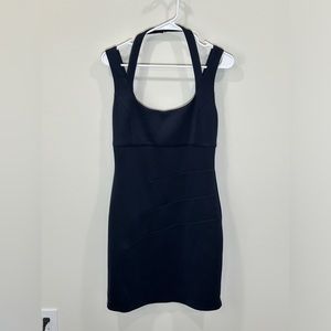 Guess Halter Sheath Dress size 8 Navy‎